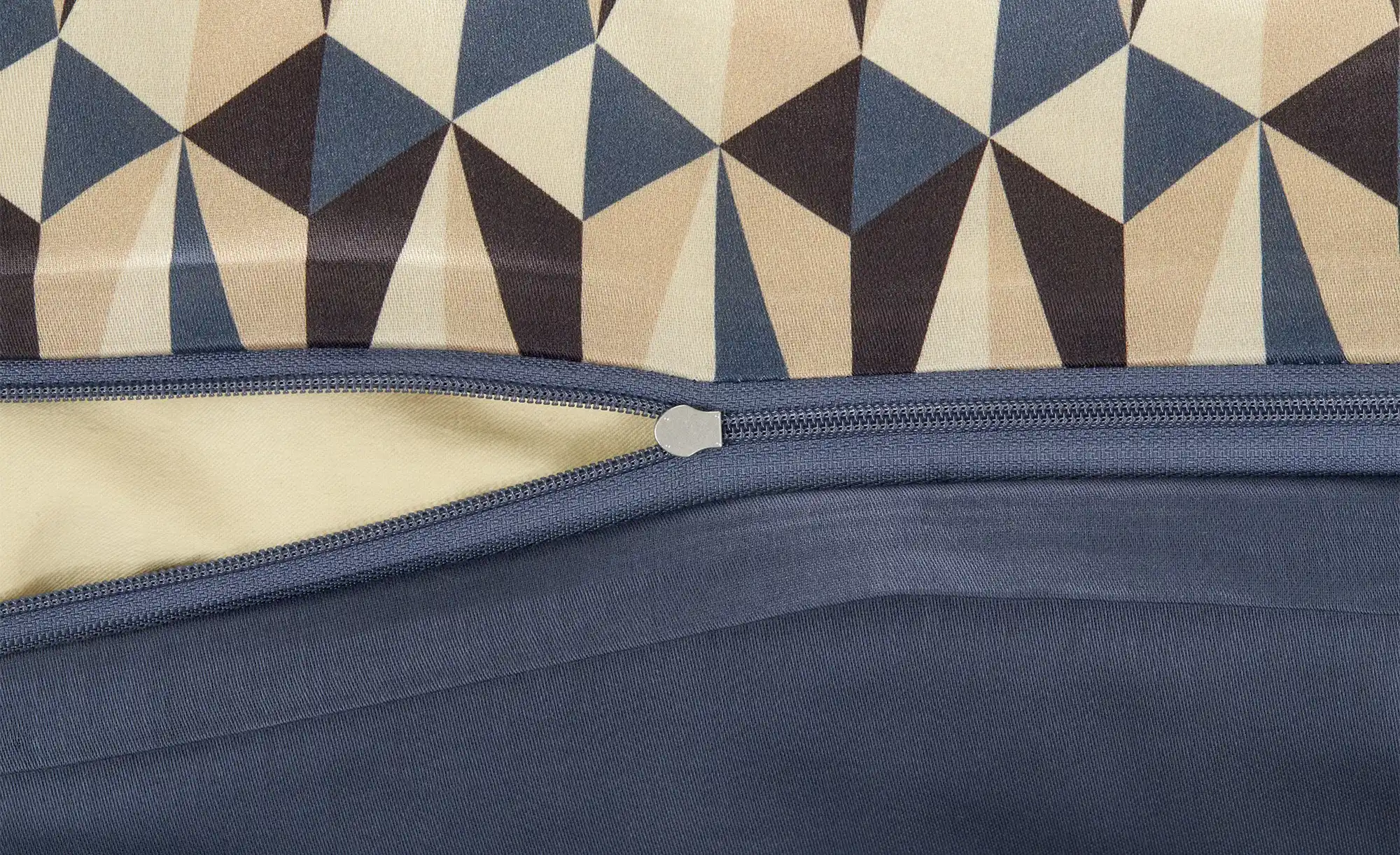 como Satin Wende-Bettwäsche New Retro