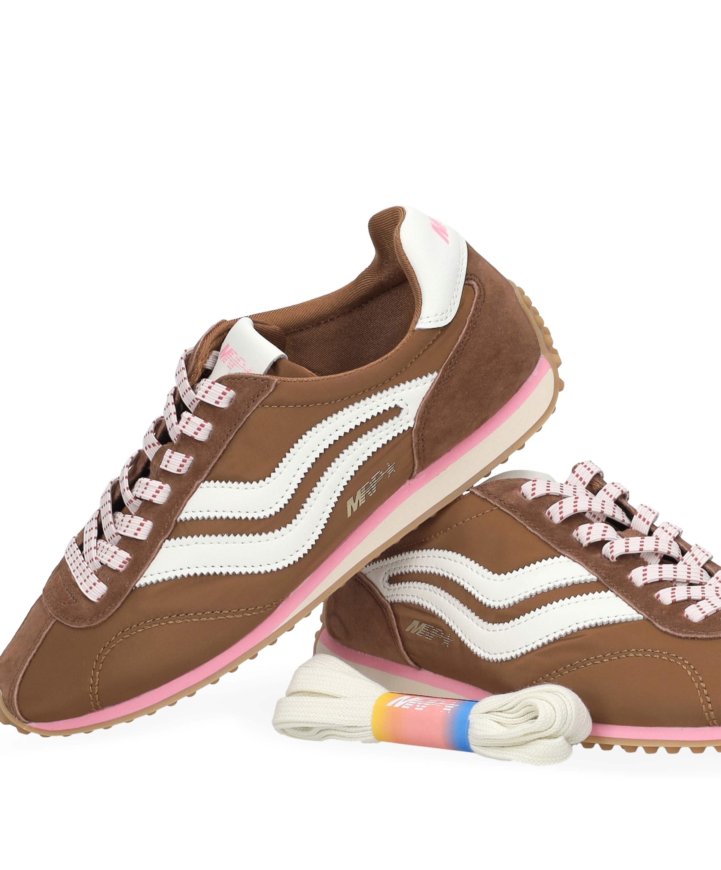 Maripé dames sneakers bruin