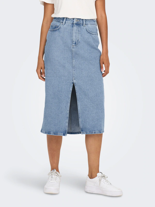 ONLY Jeansrock »ONLBIANCA MIDI SKIRT DNM  REA NOOS«