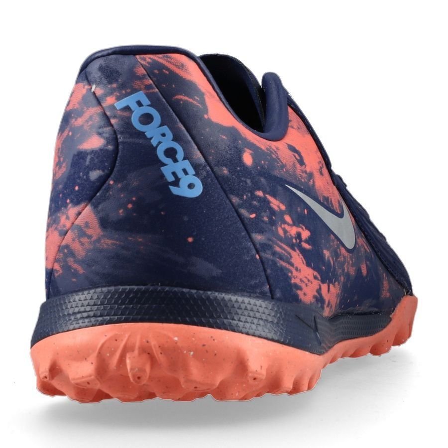 Nike Phantom GX II Academy TF Erling Haaland Personal Edition - Bleu/Chrome ÉDITION LIMITÉE