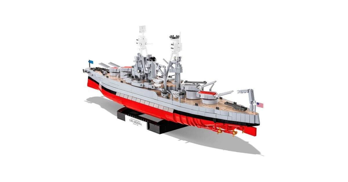 COBIUSS Arizona (BB-39) Constructiespeelgoed  (Schaal 1:300)