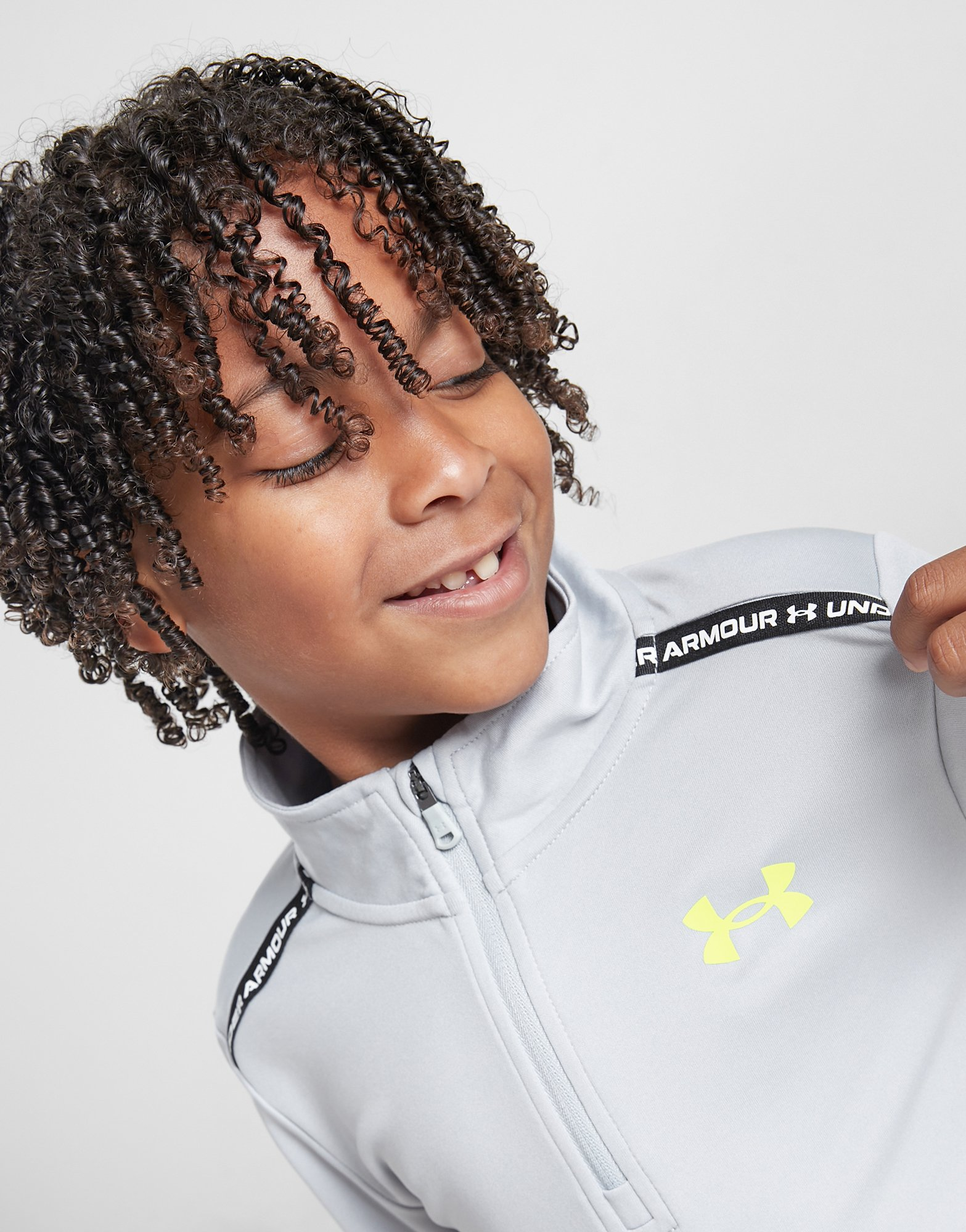 Under Armour Ensemble Haut Zippé/Short Tape Enfant