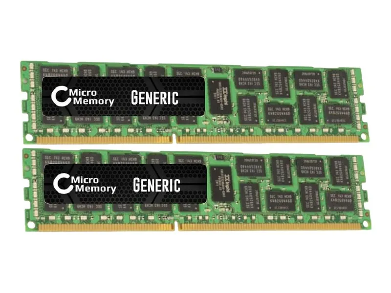 CoreParts - DDR3 - sæt - 16 GB: 2 x 8 GB - DIMM 240-pin - 1333 MHz / PC3-10600 - registreret - ECC - for Sun SPARC Enterprise T3-1 Server, T3-2 Server