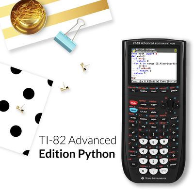 Calculatrice graphique TI-82 Advanced Edition Python