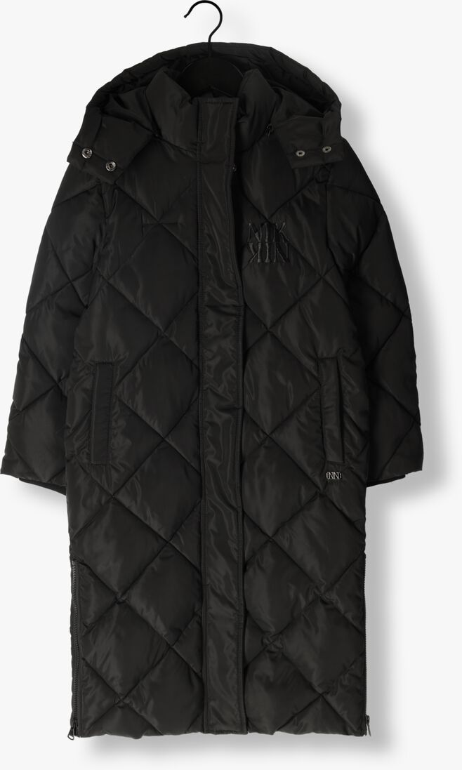 NIK & NIK zwarte nik & nik gewatteerde jas long puffer