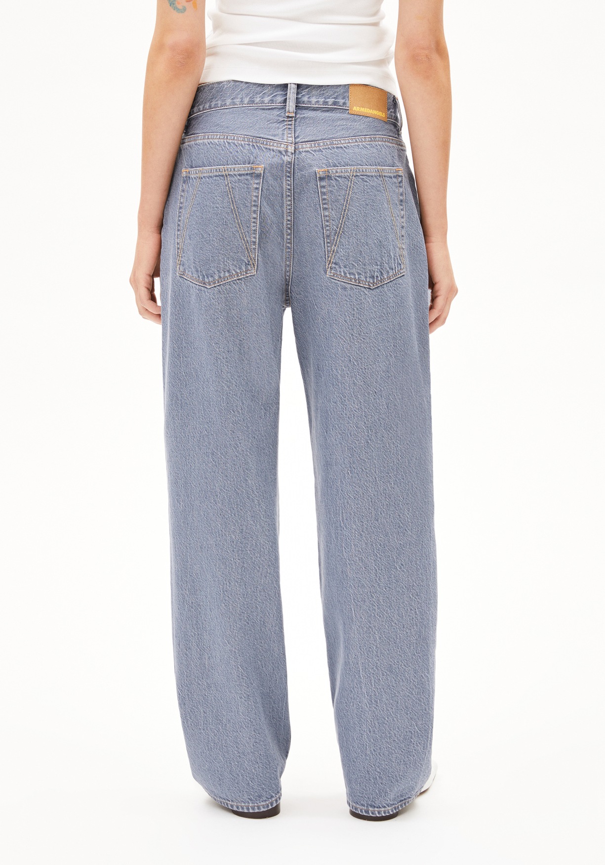 Armedangels Damen-Jeans Haayi Fog