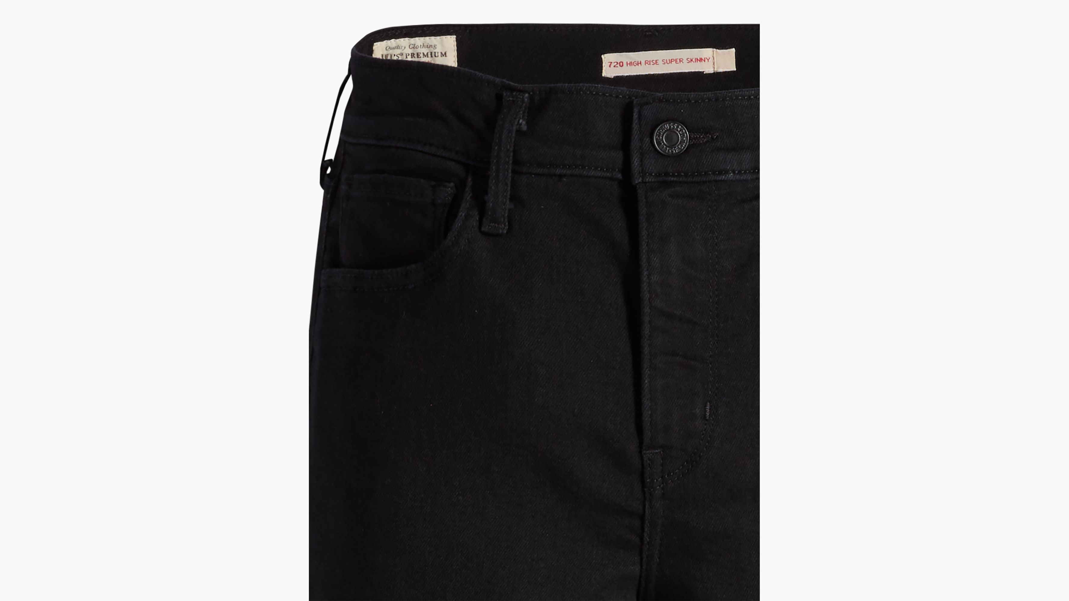 Jean Super Skinny taille haute 720™ - Black Celestial - Noir