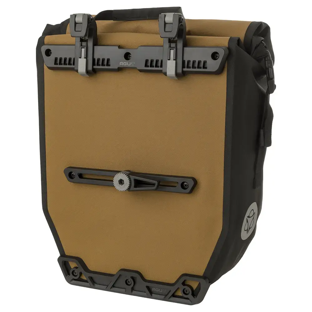 AGU Clean Single Shelter Click'nGo Large 21L Achtertas Bruin/Bruin