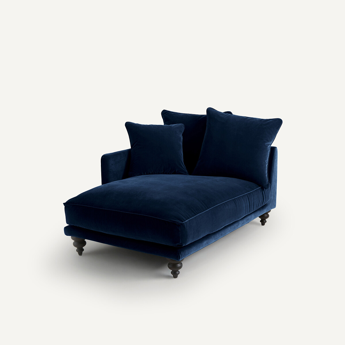 AM.PM<br>Cadeira longa em fluweel, Lazare
