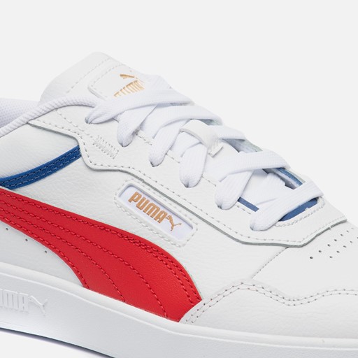 Puma Court Ultra Sneakers wit Imitatieleer