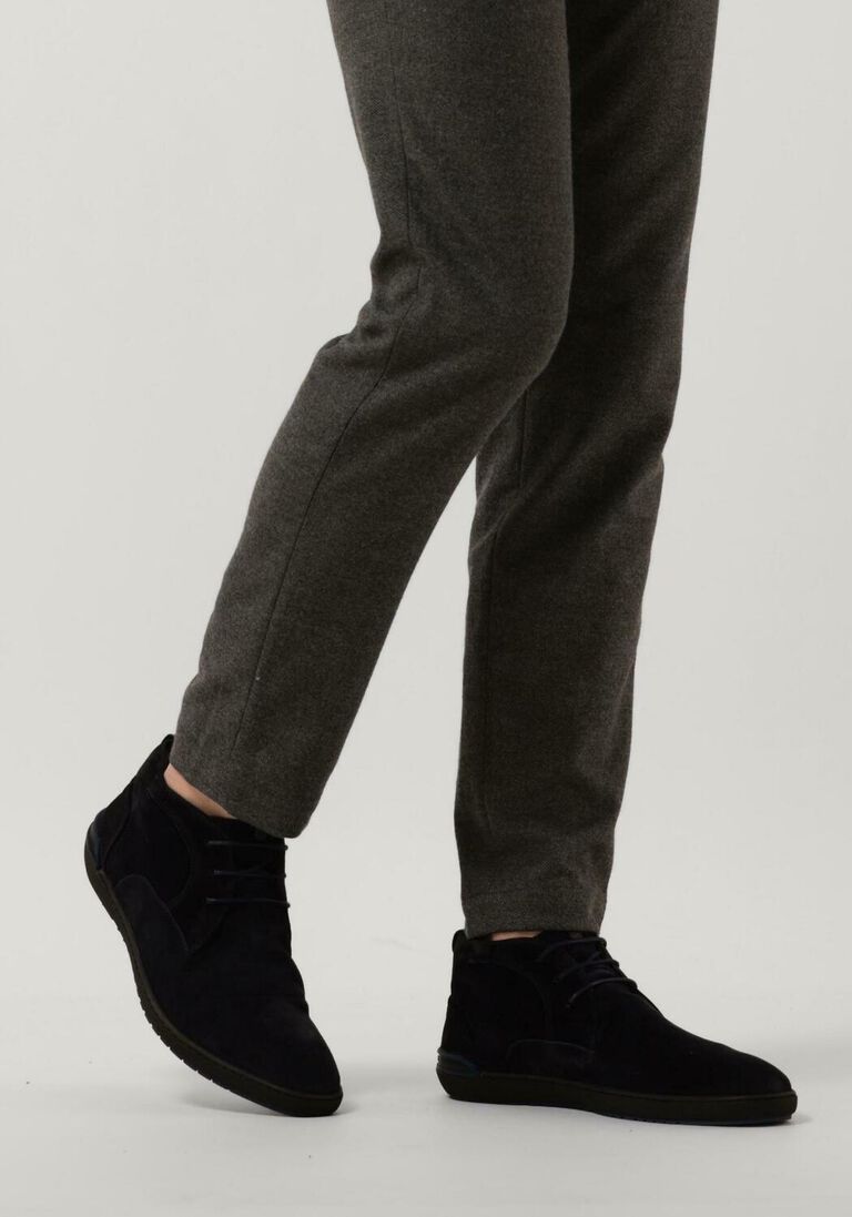 FLORIS VAN BOMMEL blauwe floris van bommel veterschoenen sfm-50108