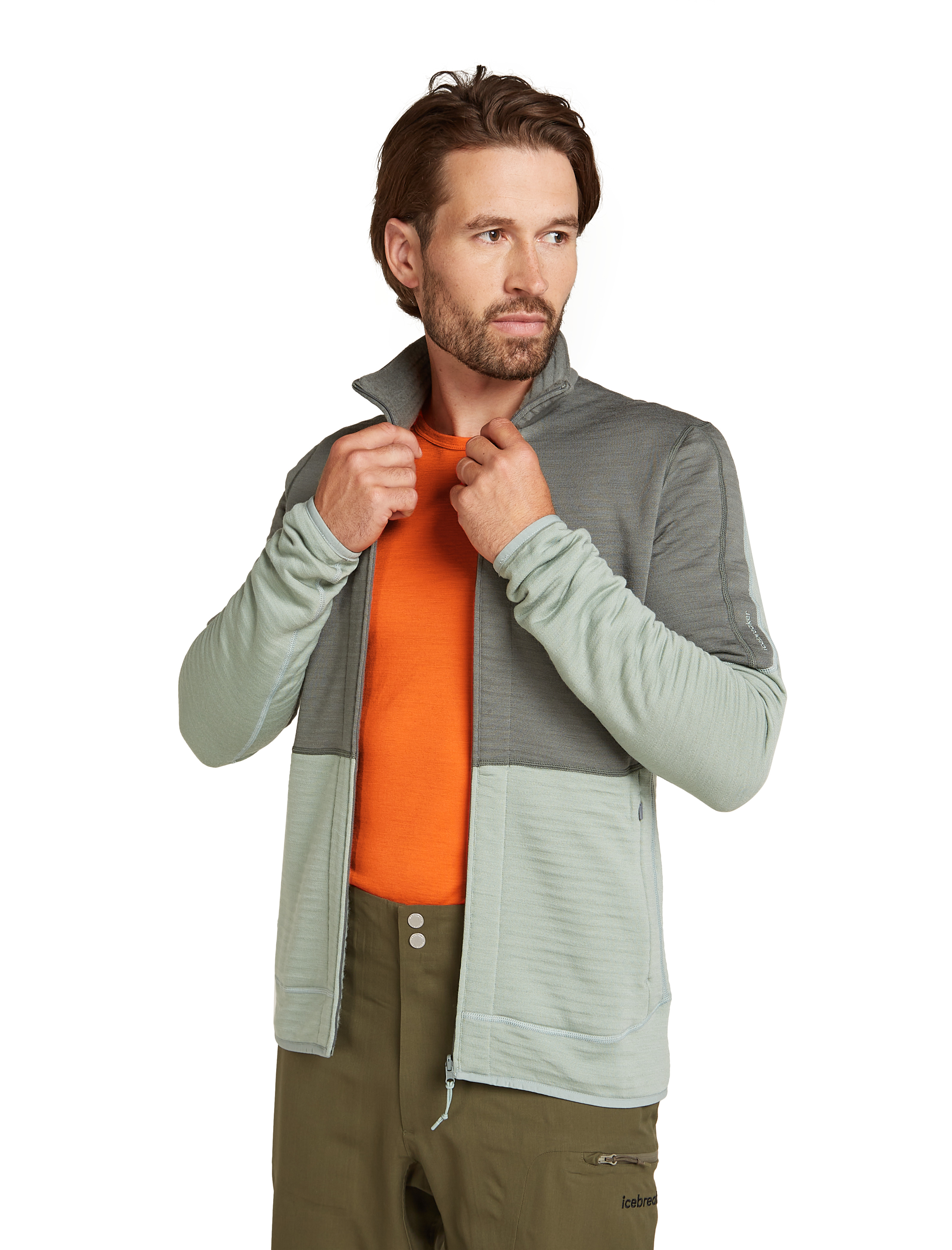 Men Merino 200 Oasis LS Crewe