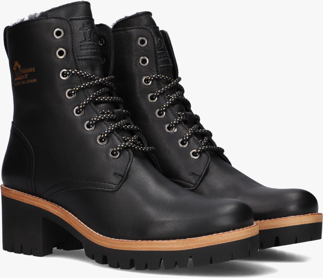 PANAMA JACK zwarte panama jack veterboots padma