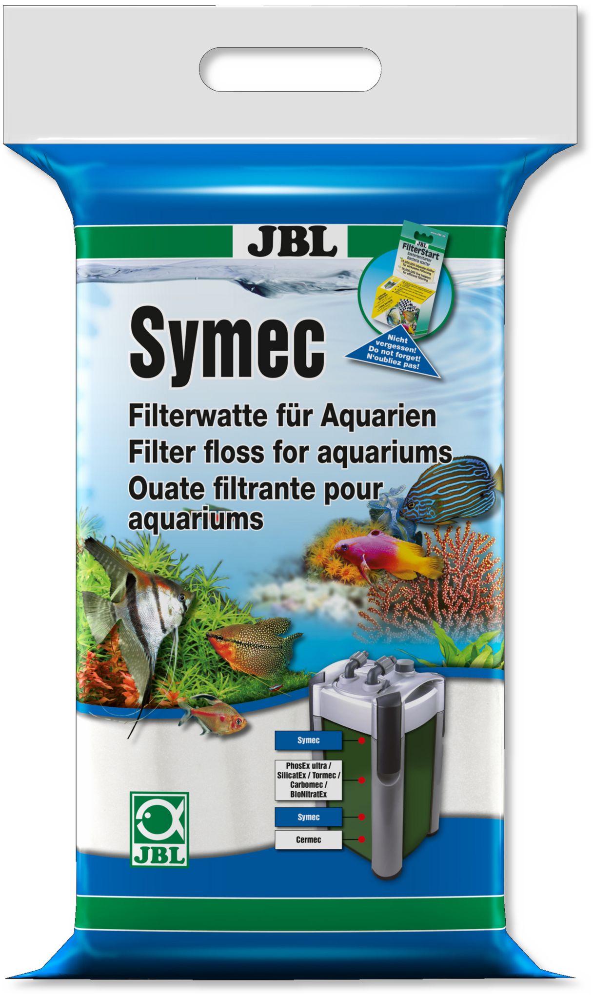 JBL Symec Filterwatten 250g