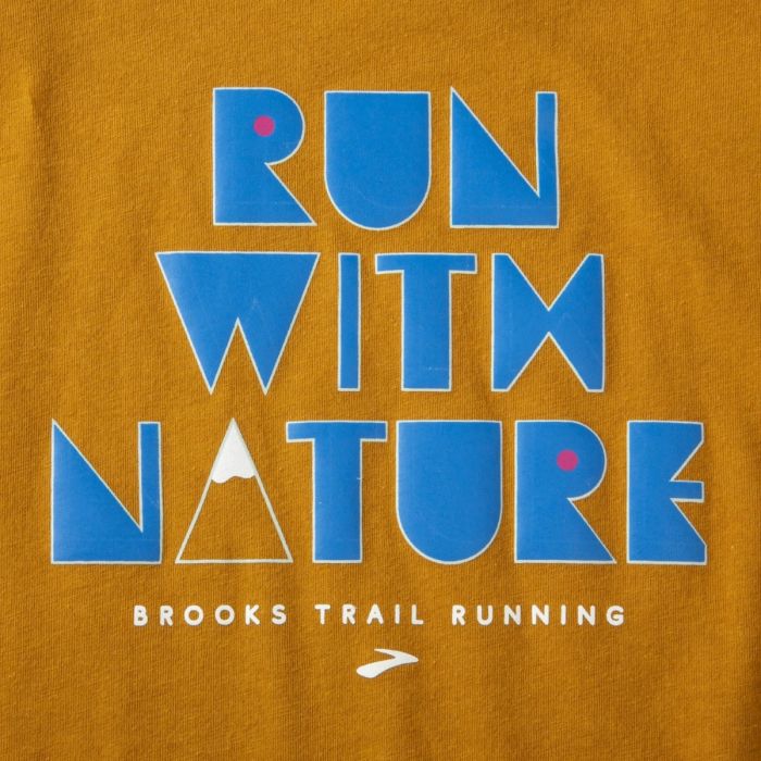 Brooks Dame T-shirts Distance Short Sleeve 2.0 Orange