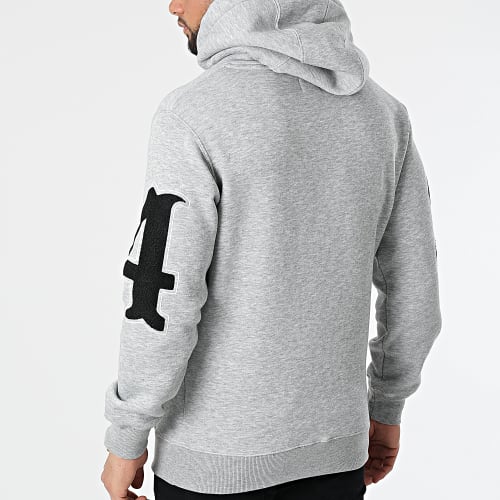 Sweat Capuche Jack Gris Chiné