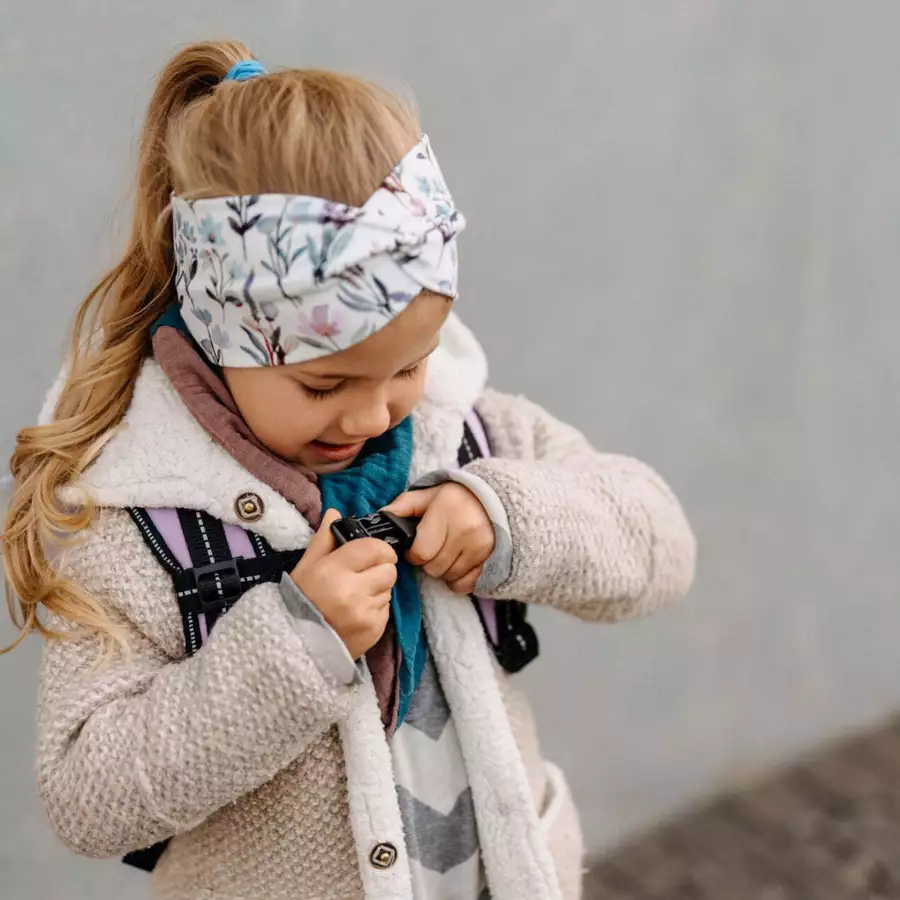Anna und Oskar Fairer Kinderrucksack Kalle Mini Flieder