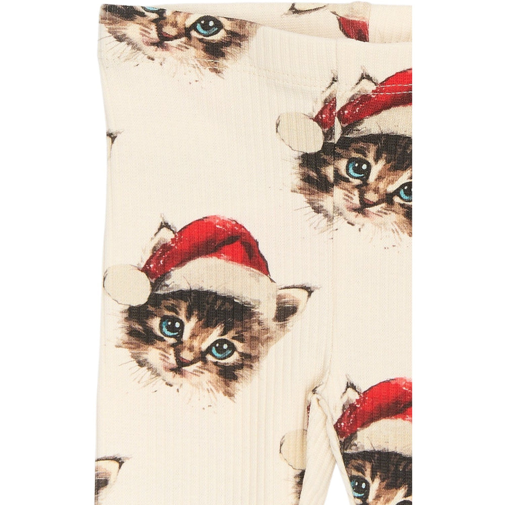 Køb THE NEW Siblings Gardenia Cat AOP Holiday Rib Leggings