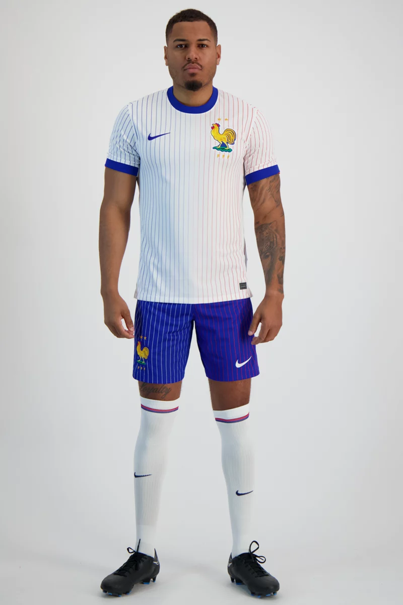 Nike Frankreich Away Replica Herren Short EM 2024