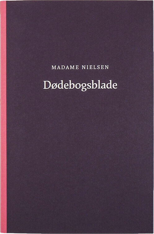 Dødebogsblade - Madame Nielsen - Bog