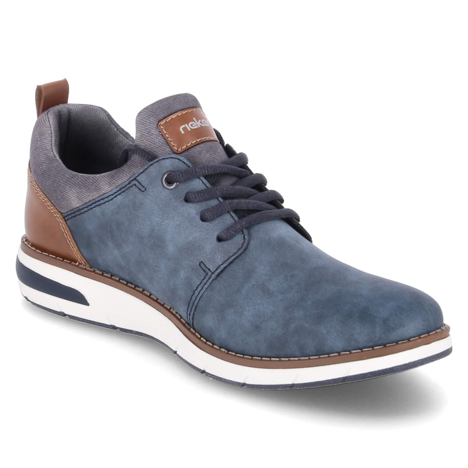 Rieker Halbschuhe - denim/atlantis/rauch/amaretto