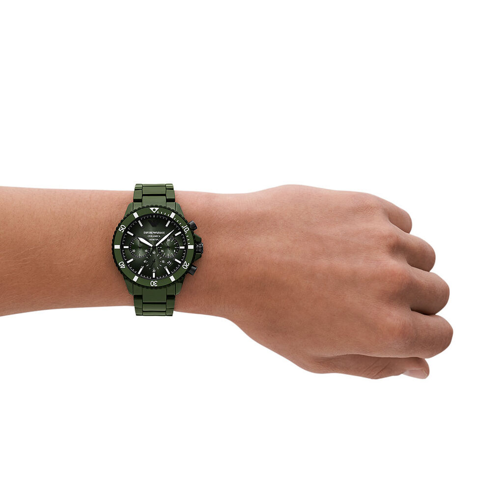 Montre Emporio Armani Vert