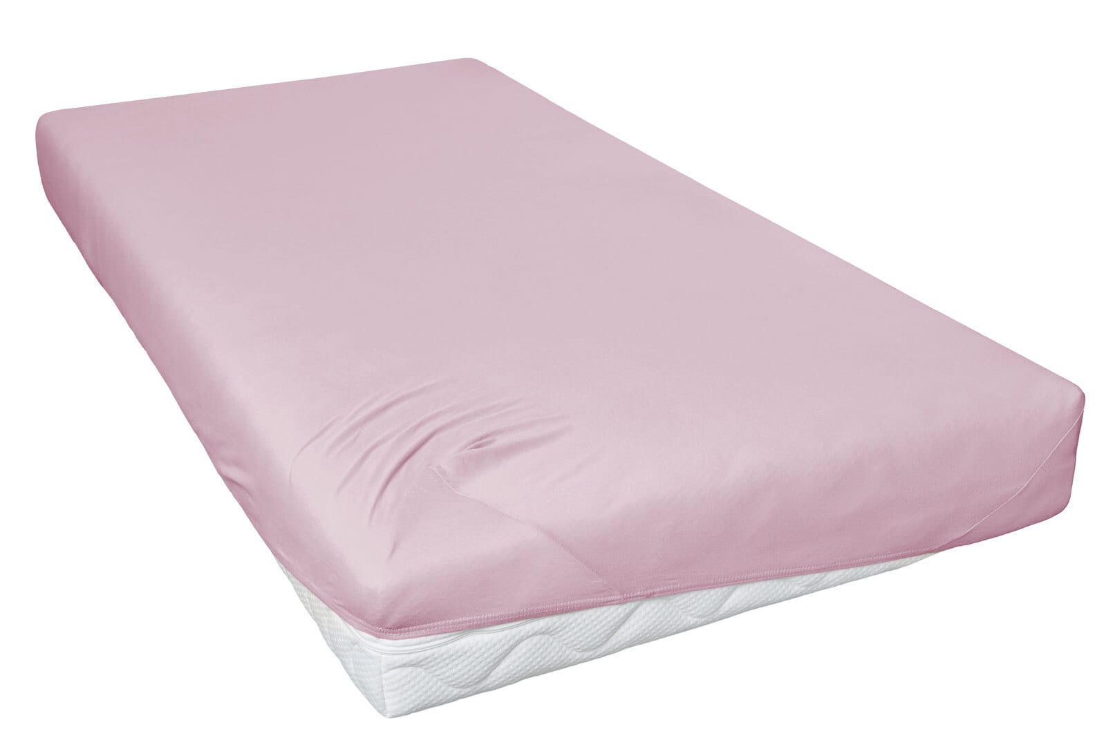 Vario Jersey-Spannbetttuch 90-100 x 200 cm mauve