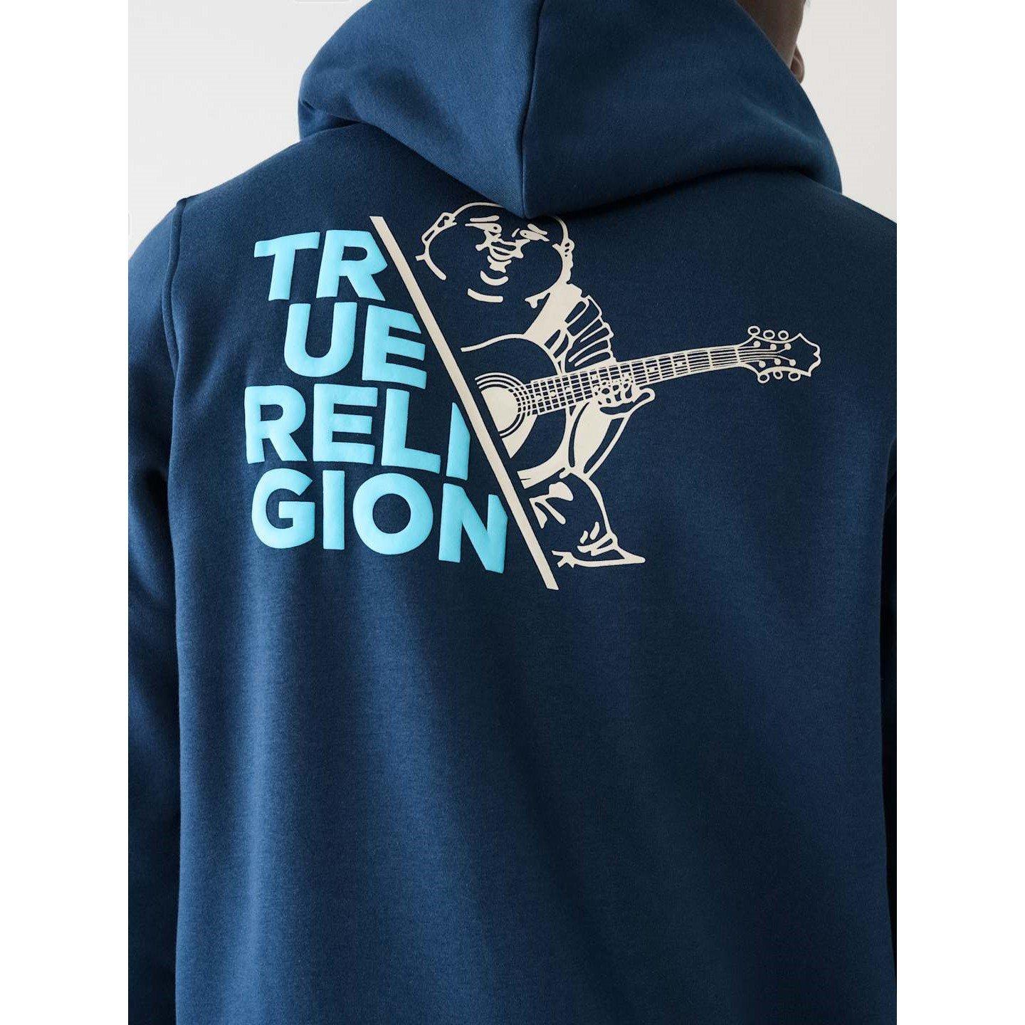 True Religion TB Buddha Zip Up Hoodie Mens