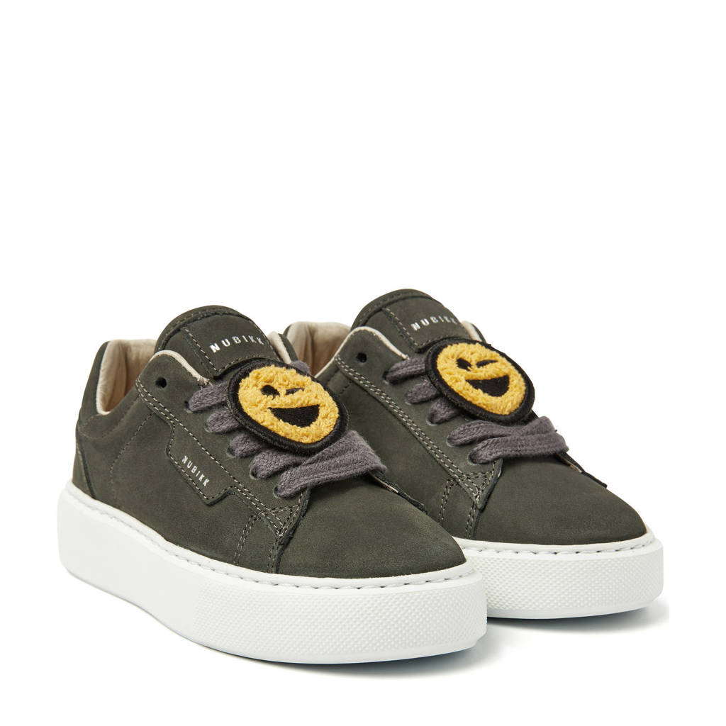 Nubikk Vince Tora Knubuck sneakers grijs
