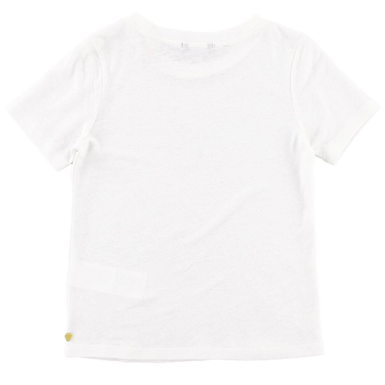Scotch & Soda T-Shirt en Lin mélangé détail col blanc