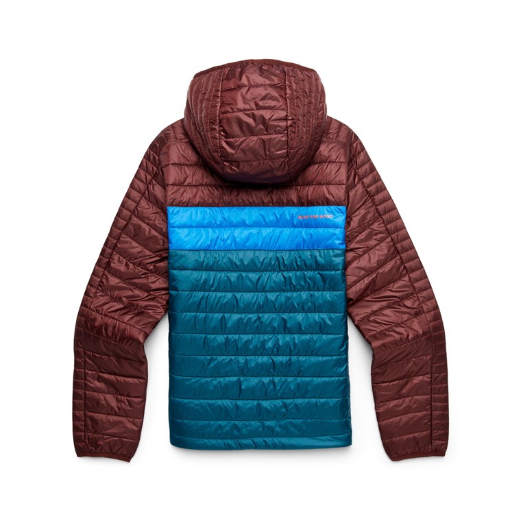 Cotopaxi Capa Insulated Hooded Jacket Chestnut And Abyss