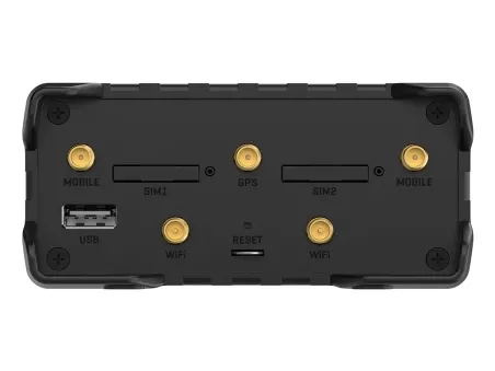 Teltonika RUT976 - Trådløs router - mesh - WWAN 4-port switch - 5G, LTE - 4G, 5G - DIN monterbar på skinne, væg-monterbar, overflademonterbar