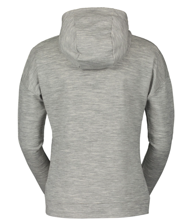 SCOTT Commuter Merino Hoody til Kvinder, Grå