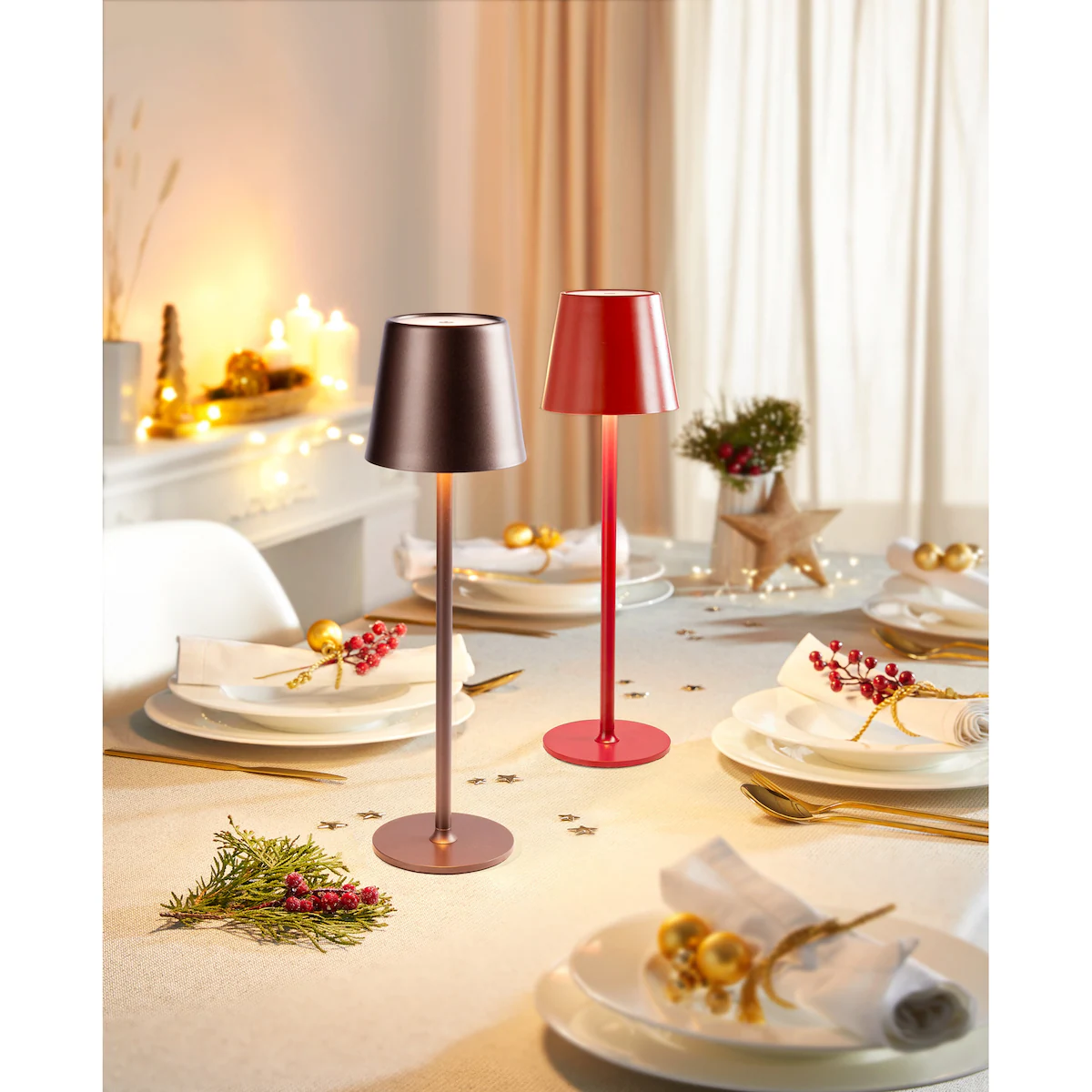 genialo - Dimmbare LED-Tischlampe „Oslo“ - Oslo