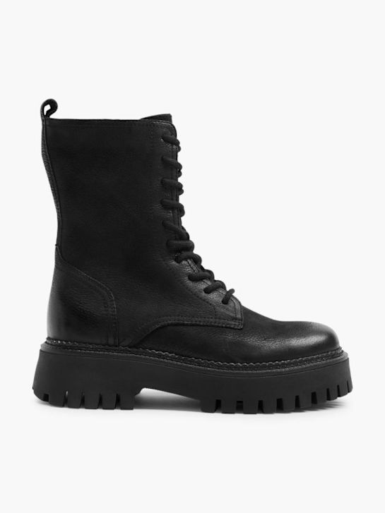 5th Avenue Schnür-Stiefelette Schwarz