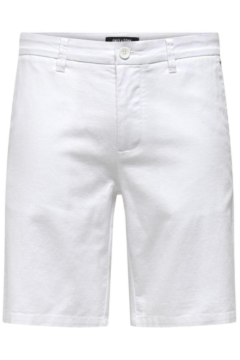 Only & Sons witte heren korte broek