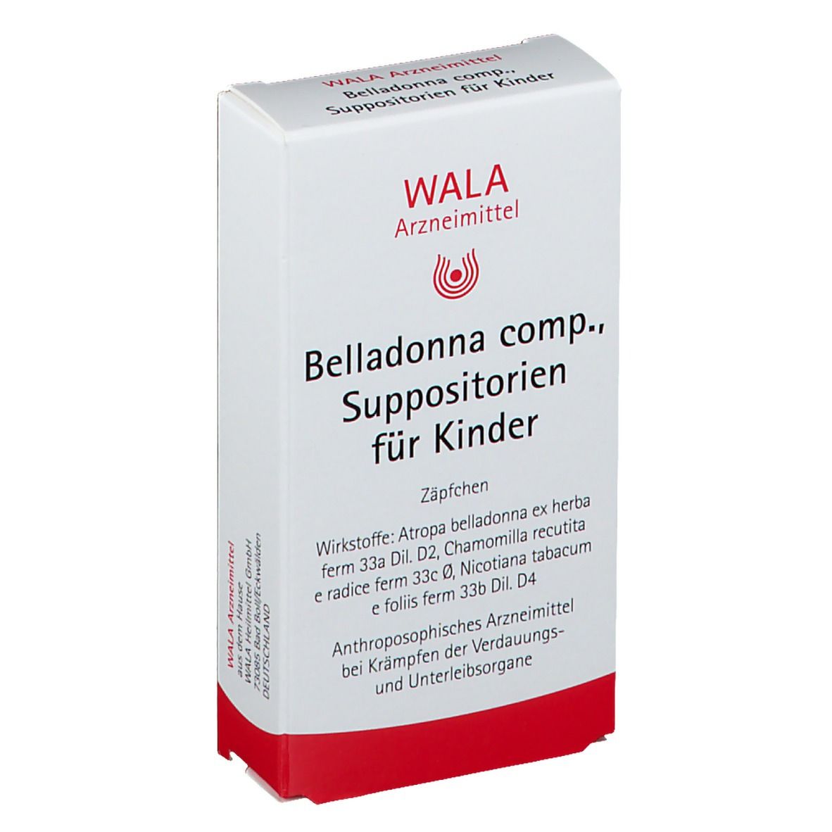 WALA® Belladonna Comp. Kindersuppositorien