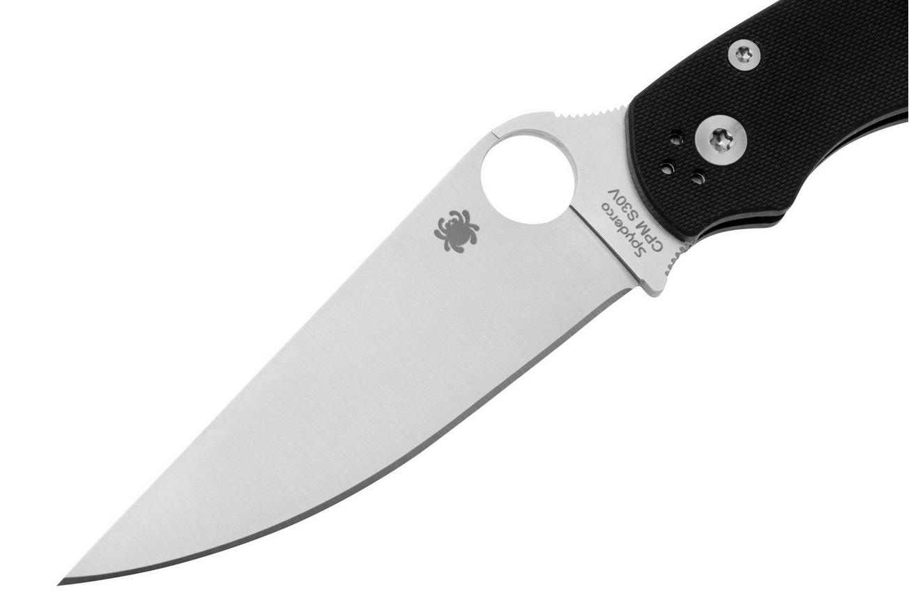 Spyderco Military 2 C36GP2 Black G10, zakmes