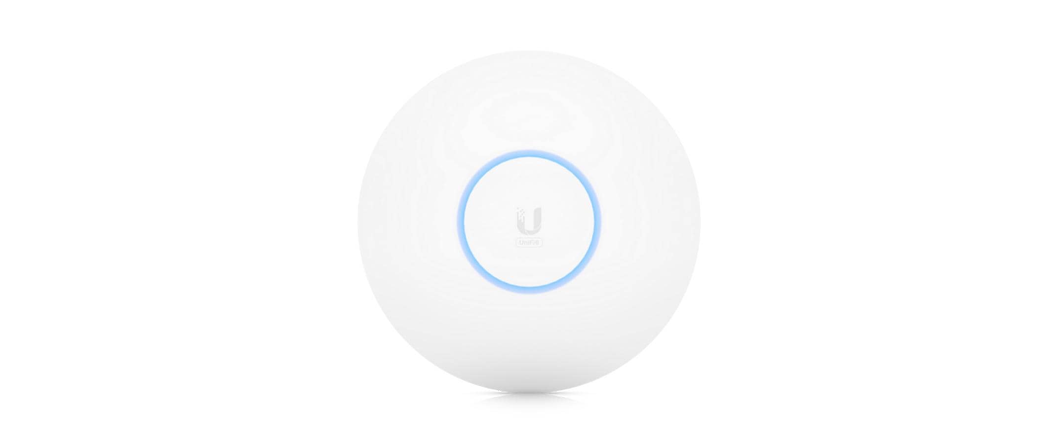 Access Point UniFi 6 Professional U6-PRO<br>Dualband-WiFi 6-Zugangspunkt für den Innenbereich, der mit einer Gesamtdurchsatzrate von 5.3 Gbps über 300 Clients unterstützen kann