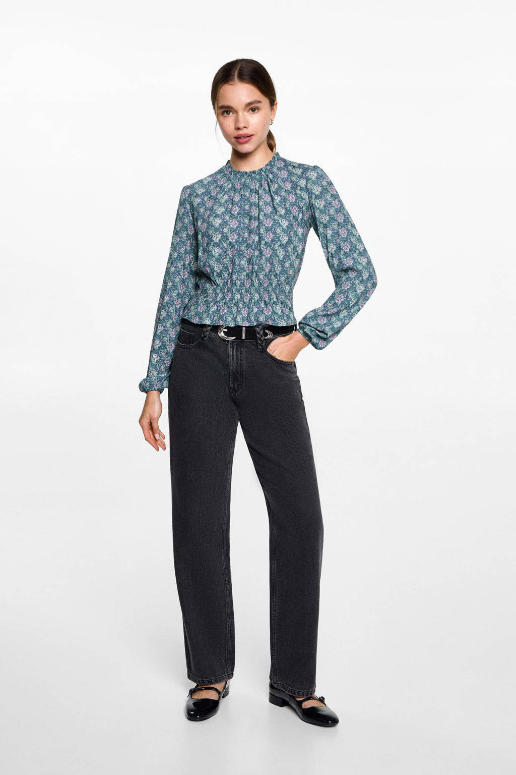 MANGO TEEN blousetop groen