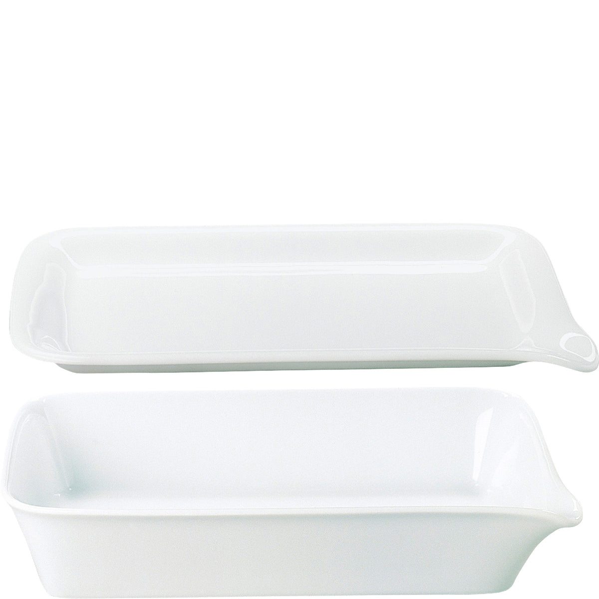 KAHLA BBQ Grillschale + Platte 28x19 cm weiß