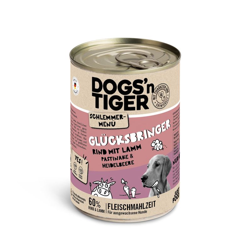 Lot Dogs'n Tiger Menu gourmet 12 x 400 g
