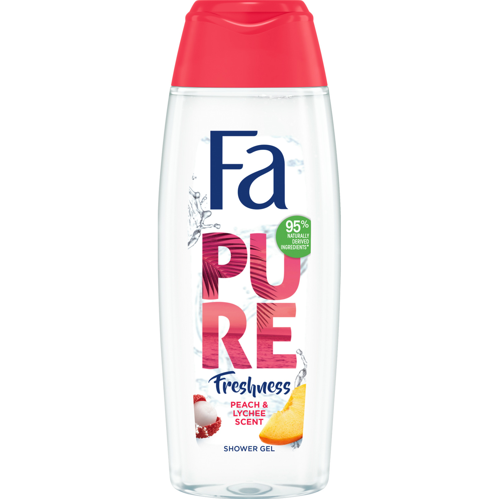 Fa Duschgel Pure Freshness Peach & Lychee 3 x 250 ml