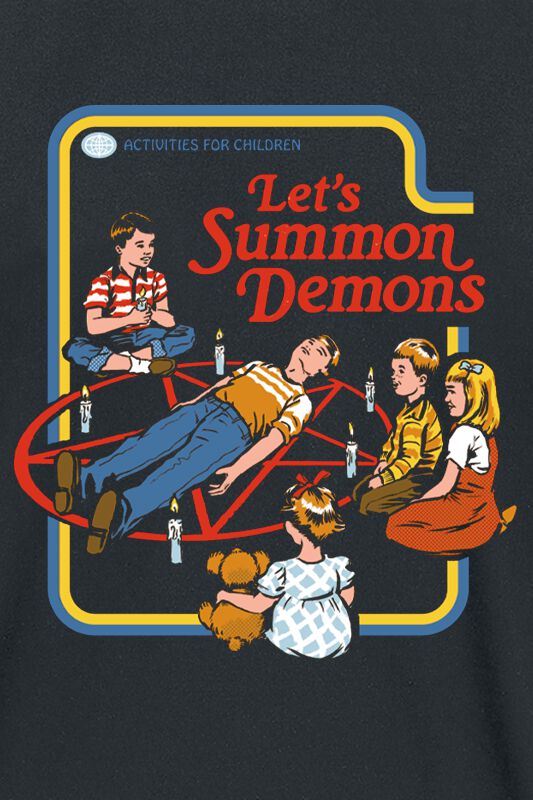 Let's Summon Demons | Steven Rhodes T-Shirt Manches courtes