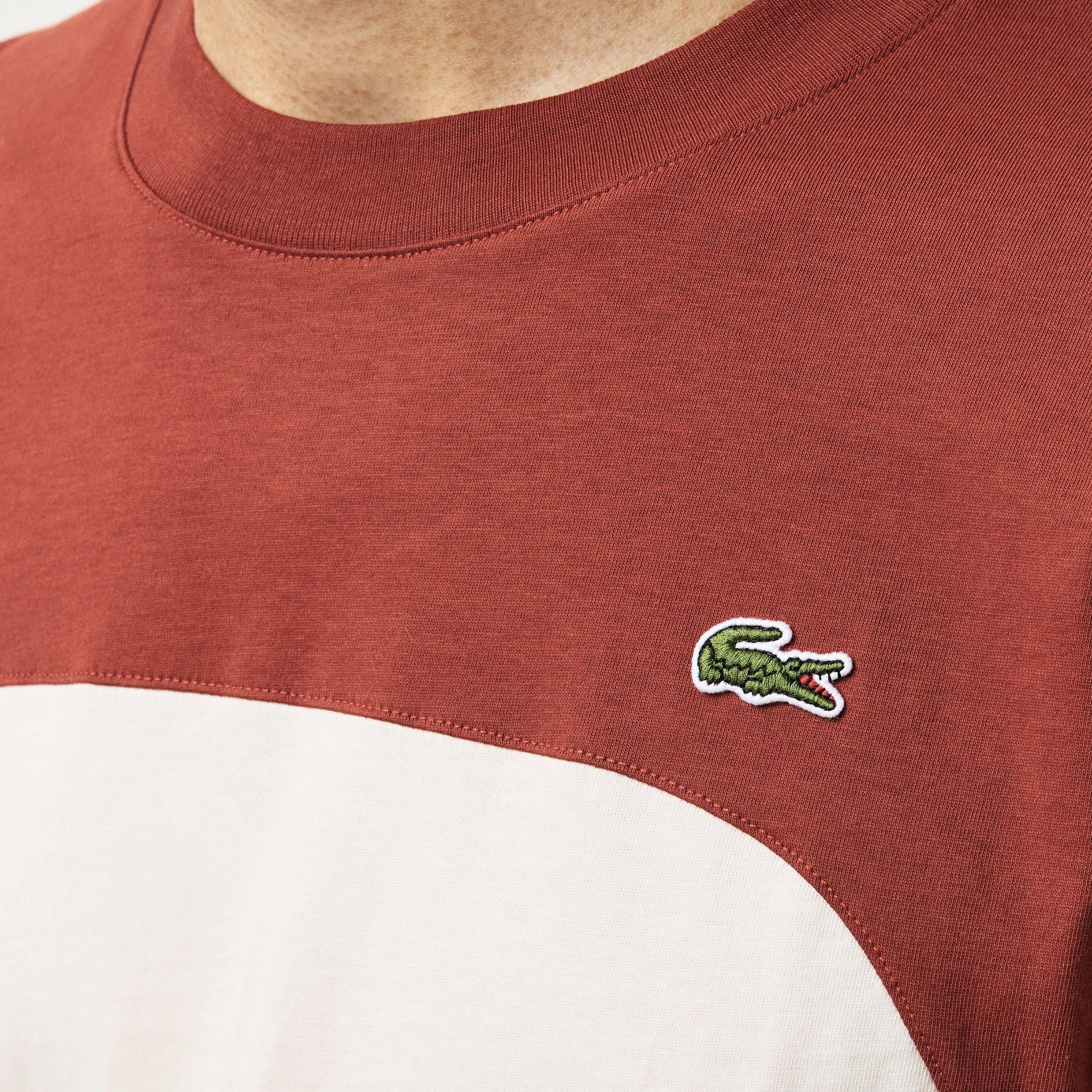 Lacoste Logo Colour Block T Shirt