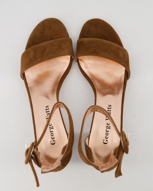 George Watts Cardine 55 Sandalen in Braun