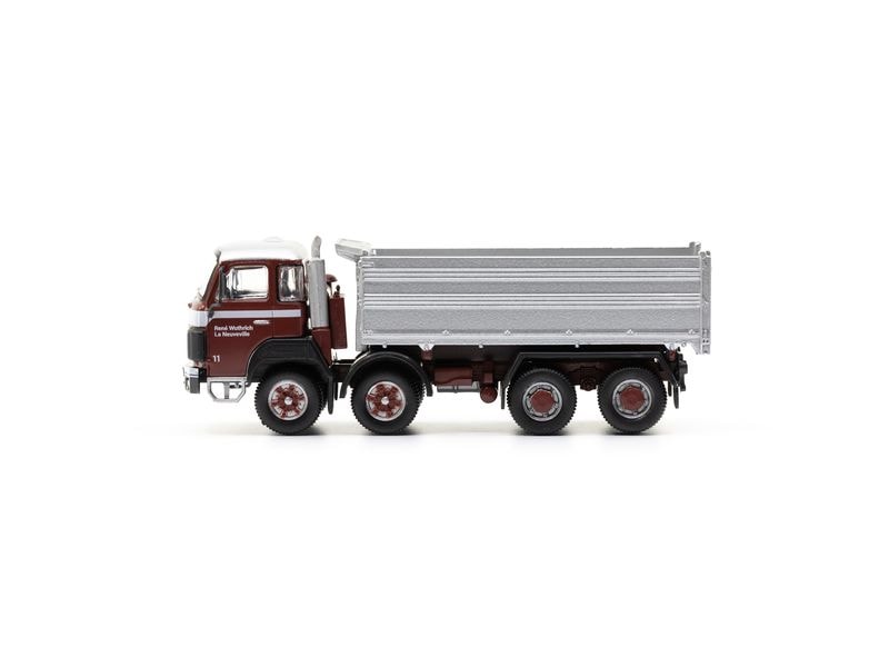 ACE LKW Berna D290B F8 x 4 Kipper Wuthrich 1:87 Kipper-Modell im Massstab 1:87