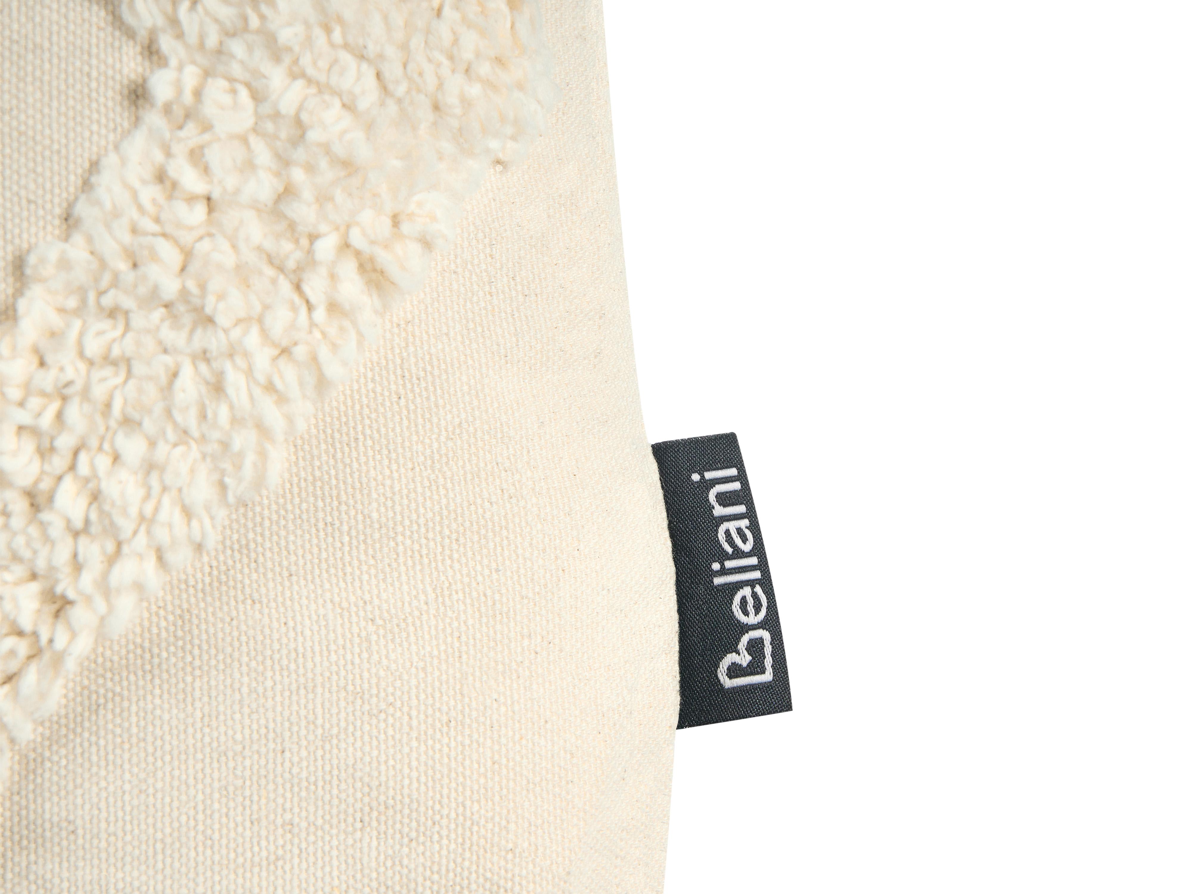 Set van 2 sierkussens CERINTHE Katoen 40 x 60 cm Lichtbeige chevron patroon
