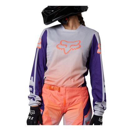 Maillot cross Fox WOMENS 180 LEED 2023 - Orange