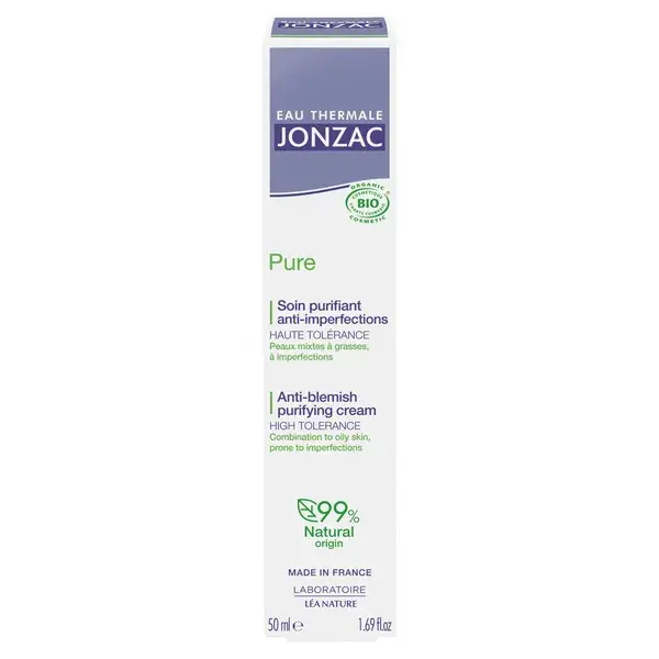 Água Termal Purificante Jonzac, Cuidado Anti-Imperfeições, Orgânica, 50ml